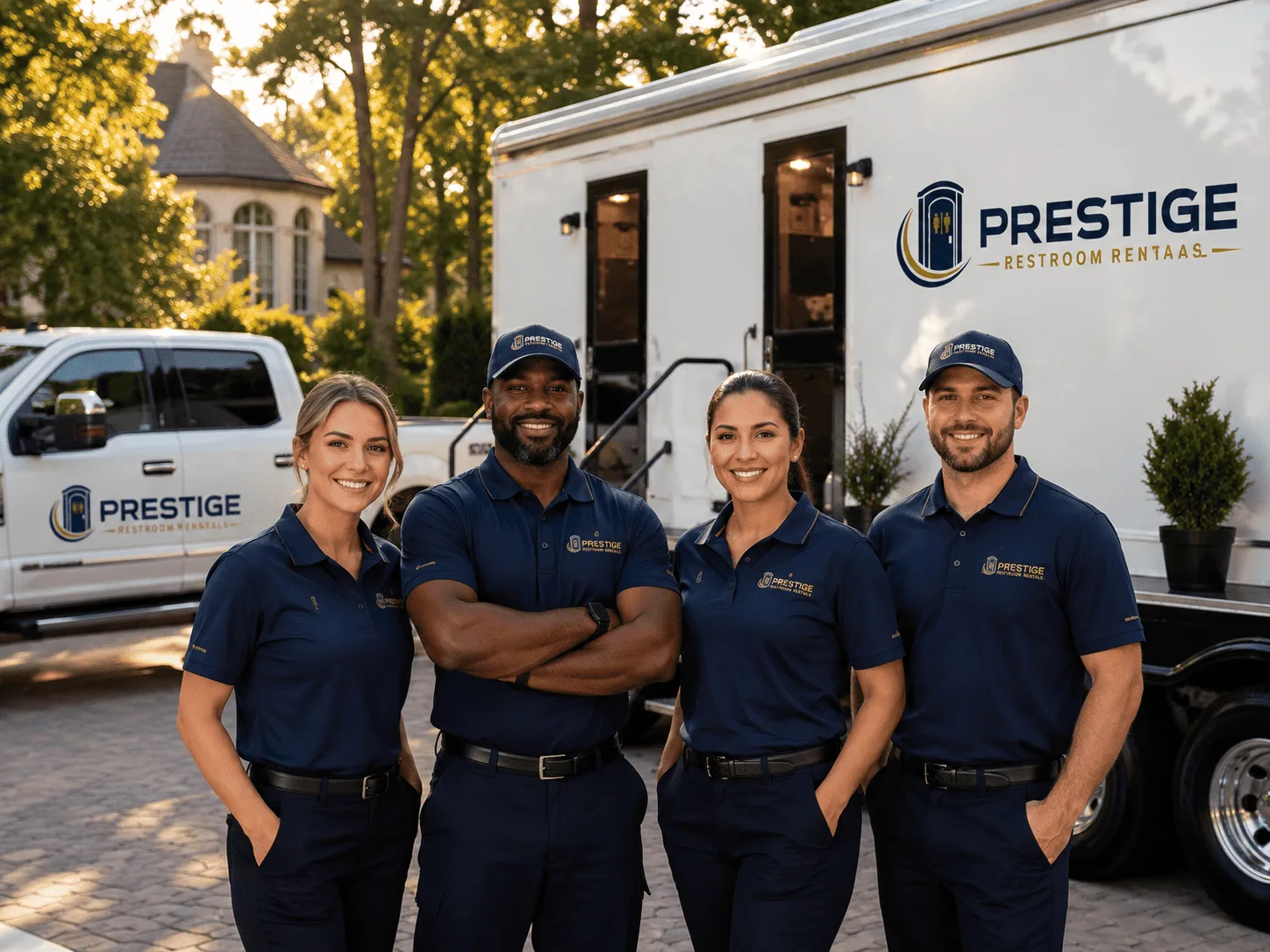 Trusted Luxury Portable Restrooms company in Logan, IA